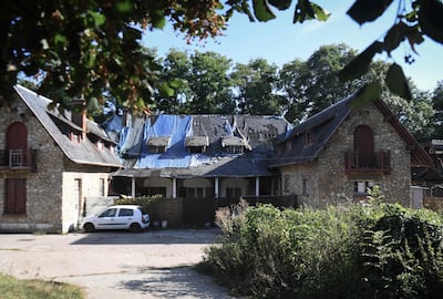 Rifaat Al Assad's stud farm in Bessancourt, near Paris. AFP