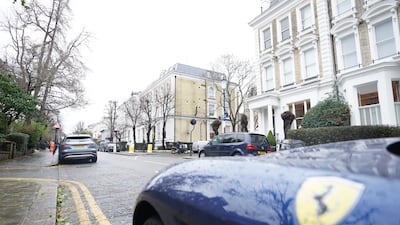 Phillimore Gardens, where a house will set you back an average £23.8 million. PA