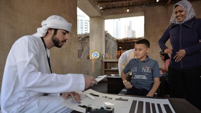 Each admission includes two Activity Passes; extras can be purchased for Dh5 each. Vidhyaa for The National