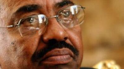 The Sudanese president, Omar al Bashir, listens during a meeting with his Egyptian counterpart Hosni Mubarak in Cairo on Feb 22 2009.