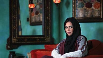 Emirati designer Lamya Abedin. Courtesy Lamya Abedin for Arab Fashion Week