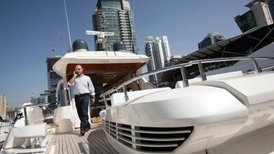 About 40 per cent of the roughly 150 yachts for sale in the UAE are from distressed sellers, according to one estimate.