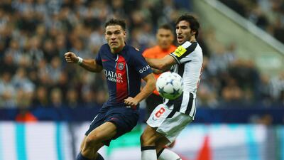 With the PSG team flooded with forwards it was a tough night for their midfielders. Ugarte, in particular, struggled before he was replaced. Reuters