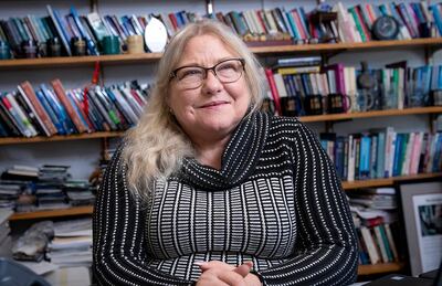 Kathleen Carley, a professor in the School of Computer Science at Carnegie Mellon University in the US. Carnegie Mellon University