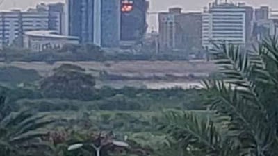 Fighting between the Sudanese Armed Forces and the paramilitary Rapid Support Forces, which intensified on Sunday September 17, led to fires in several buildings in the centre of Khartoum, including the Greater Nile Petroleum Company Tower. All photos: AFP