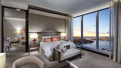 Crown Towers Perth Deluxe Villa Bedroom