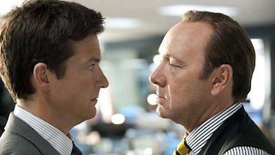 Kevin Spacey lays it on the line for Jason Bateman, left, in the film Horrible Bosses. Warner Brothers / Everett / Rex Features