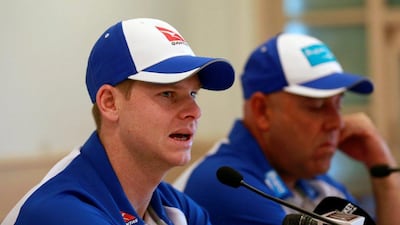 Australia captain Steve Smith addresses the media ahead of the first Test against India in Pune. Danish Siddiqui / Reuters