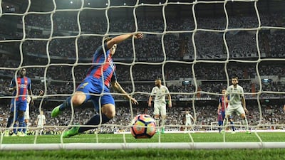 La Liga president Javier Tabas says the Spanish league is considering playing some top-flight matches overseas. David Ramos / Getty Images