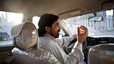 Rab Nawaz Nawaz Mir, an Abu Dhabi taxi driver from Pakistan, speaks Arabic, Urdu, Farsi and Pashtu.