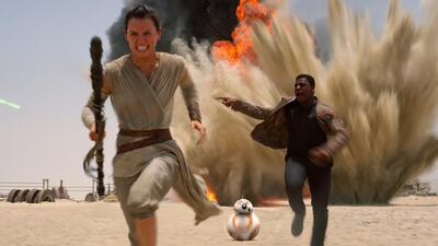 Star Wars Episode VII: The Force Awakens, the highly anticipated film by J.J. Abrams, hits theatres in December. Lucasfilm via AP