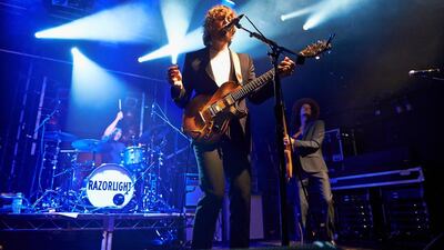 British band Razorlight’s new album will be out next year. Courtesy Getty Images