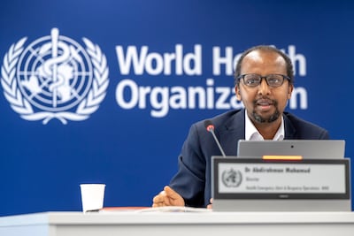 Abdirahman Mahamud, Director of WHO Health Emergency Alert and Response Operations, said the dynamic around the outbreak had changed due to its rapid spread. EPA