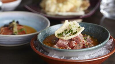 Coya's Atún Chifa. Courtesy Coya