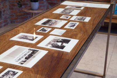 Archival photographs on display at the exhibition in Oslo, which took place in November 2018. Courtesy of the Norwegian Seamen's Centre