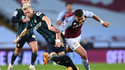 Left-back: Gjanni Alioski (Leeds) – His non-stop running was a reason for Leeds’ victory at Aston Villa. The Macedonian kept troubling Matty Cash by charging forward. EPA