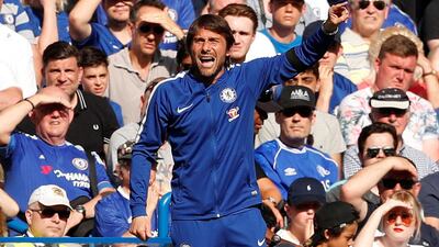 Antonio Conte and his side welcome Huddersfield Town to Stamford Bridge knowing a win will keep Chelsea's top four hopes alive. John Sibley / Reuters