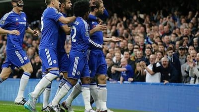 Branislav Ivanovic, right, performed brilliantly against Sunderland only a few days after Jose Mourinho was dismissed as Chelsea manager. Matt Dunham / AP Photo