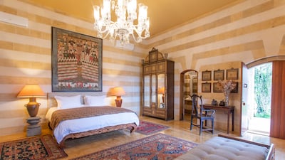 The Vizir Garden suite also has a private roof terrace