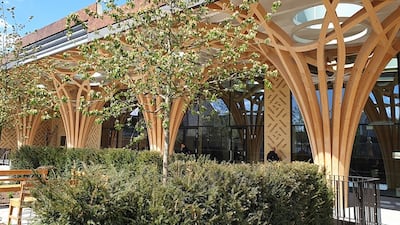 Riba described the Cambridge Central Mosque project as 'masterful'. Photo: Blumer Lehmann