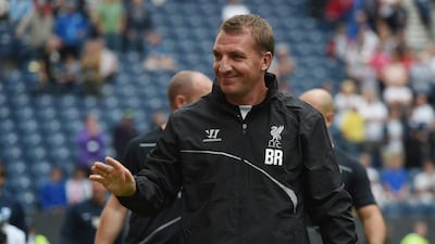 Brendan Rodgers is coming under increasing pressure as Liverpool's top-four hopes slip away. Michael Regan / Getty
