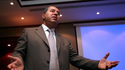 Dr Khater Massaad, pictured in July 2008 in Ras Al Khaimah. The RAK government warned the former chief of its investment authority could faces further charges in a US$1.5 billion embezzlement probe. Paulo Vecina / The National