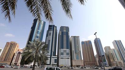 Sharjah landlords demanding as much as Dh80,000 for a two-bedroom apartment have struggled to find tenants, the Asteco report noted. Pawan Singh / The National