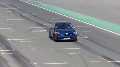 Renault Megane GT hot weather testing in Dubai. Renault's chief operating officer said the French automaker is likely to pull out of Iran on US sanctions. Christopher Pike / The National