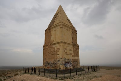 Hermel Pyramid is thought to date back to the first or second century BC, and was possibly erected by Syrian Royalty. AFP