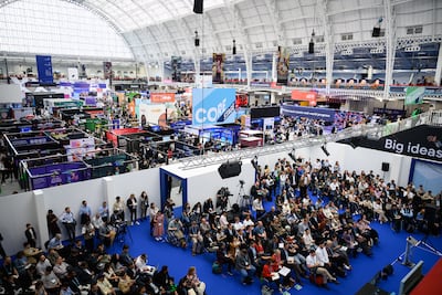 Thousands of delegates attended London Tech Week at Olympia. Getty Images