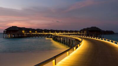 The over water bungalows at JA Manafaru are impressive. Courtesy JA Manafaru.