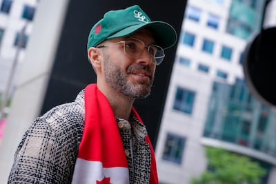 Tim Glenn, one of the creative minds behind Swimbappe. Joshua Longmore / The National