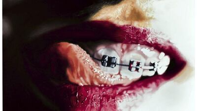 Marilyn Minter, Parched 1999, enamel on metal. Courtesy: Hill+Knowlton Strategies