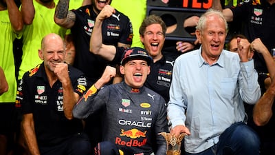 Red Bull's Max Verstappen won the second race of the season, the Grand Prix of Saudi Arabia, at the Jeddah Corniche Circuit. Getty