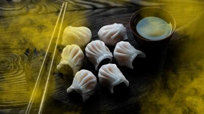 Indulge in dumplings like these prawn dim-sum from Noodle Box at Yas Viceroy during restaurant week. Courtesy: Yas Viceroy Abu Dhabi