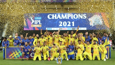 Chennai Super Kings are crowned champions.