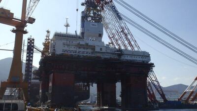 The Songa Endurance platform. Transocean has bought the companyu in the biggest offshore drilling deal in three years. Courtesy Songa Offshore