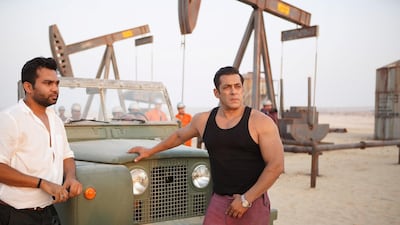 Key scenes of the film were also shot on the backlot at Kizad.