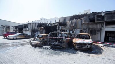 The aftermath of the fire. Ruel Pableo for The National