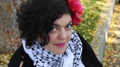 Author Randa Jarrar hopes to help expand the literary representations of Arabs with her latest book Him, Me, Muhammad Ali. Photo by Adela Santana