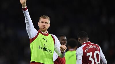 Per Mertesacker (Arsenal): Wenger's Emirates Stadium send-off was almost trumped by World Cup winner Mertesacker. Introduced as a second-half substitute against Burnley on Sunday, the 33-year-old former Germany international was given a rapturous reception. After seven seasons with the Gunners, he is set to become head of the club's academy. Shaun Botterill / Getty Images