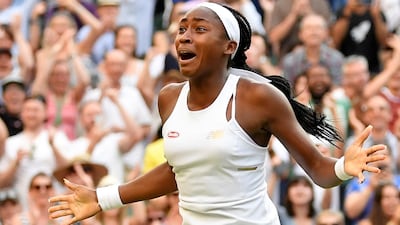 Cori Gauff has enjoyed a historic debut at Wimbledon and will face Simona Halep in the fourth round. Reuters