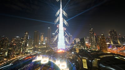 Fireworks explode at the Burj Khalifa, the world's tallest building, during the New Year's Eve celebration, in Dubai. AP Photo