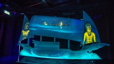 'Vessel of Time'. Multi-media artist Patrick Cabral celebrates the epic journey of Filipino culture via a mysterious watercraft at the Philippines Pavilion.