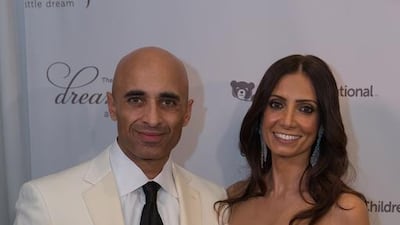 Yousef Al Otaiba and his wife Abeer. During his speech Mr Al Otaiba said: ‘Children’s National can meet the needs of every child, especially for the families that can’t afford to pay, and that’s why we’re all here tonight.’ Evelyn Hockstein for The National / April 11, 2014