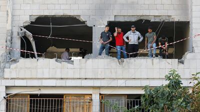 Violence broke out as the Israel military demolished a home in Nablus. Reuters