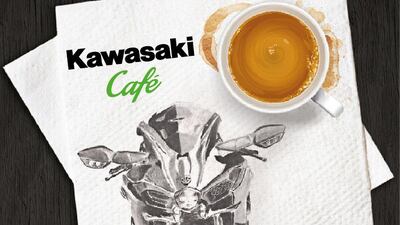 Kawasaki Cafe will be open to the public from Sunday, October 4. Courtesy Kawasaki Cafe