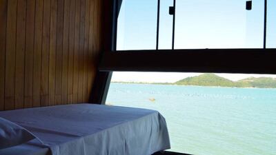 The property has four bedrooms and sleeps eight guests. Courtesy Airbnb