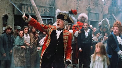 A still image from the film The Adventures Of Baron Munchausen. Baron von Munchausen was an 18th century German cavalry officer who was fond of telling false tales and today lends his name to Munchausen’s syndrome. Photo by Prominent Features / REX