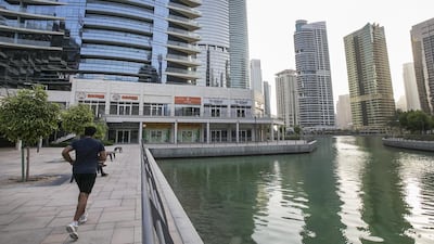 Apartments in Jumeirah Lakes Towers. Mona Al Marzooqi / The National